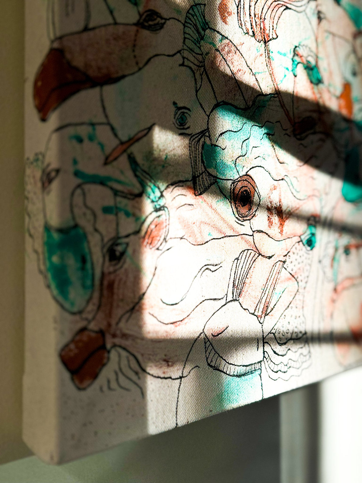 Valentina | original on canvas - Studio Thicia Luiza